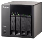 Qnap TS-412 NAS-System (8,9 cm (3,5 Zoll), 4-Bay Diskless, 1,2GHz, SATA, USB 2.0)