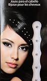 Hair Jewelry Acrylic Crystals Gems 40 pcs, Irisdescent Rainbow