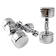 CAP Barbell Chrome Dumbbell with Contoured Handle CAP Barbell Chrome Dumbbell with Contoured Handle