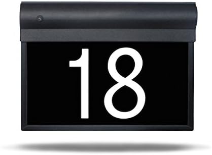 Sight Lights Personalized and Customized Illuminated LED Address Sign (Electrical), Classic Style, 10 Inch, Bright White