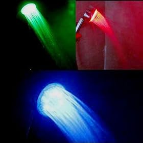 Pommeau de douche RGB 3 couleurs