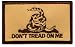Gadsden Flag Desert Tan Embroidered Patch Don't Tread on Me Tea Party Iron-On American Subdued Military Emblem