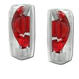 89 90 91 92 93 94 95 96 FORD F150 92-98 F-250 F-350 SUPERDUTY 92-96 FORD BRONCO ALTEZZA CHROME TAIL LIGHTS