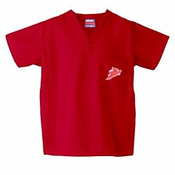 Iowa State Cyclones NCAA Classic Scrub 1 Pocket Top (Red)