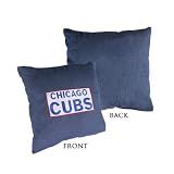 MLB Chicago Cubs Denim Embroidered Decorator Pillow