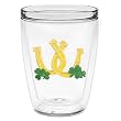Lucky Horseshoes 16 oz Insulated Beverage Tumbler, Clear