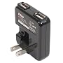 �v���e�b�N P-2WAY USB2���AC�A�_�v�^�[ PD-2BK �u���b�N �yiPod nano 5G/iPhone 3G,3GS��/iPod�e��/�Q�[���@/�g�сz