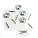 Rear Axle Drive Pins & Spacers: Slider, HRL