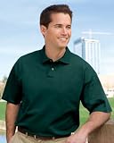 Port & Company Men's Big 61-Ounce Jersey Knit Polo Sport Shirt. KP60