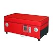 Audio Storage Bench - Cardinal Red