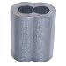 Loos Cableware SL1-2 50 Piece Aluminum Duplex Oval Crimping Sleeve Set for 1/16" Diameter Wire Rope