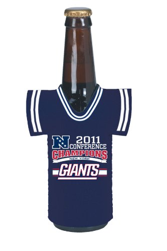 2011 NFC Champions New York Giants Bottle Jersey Koozie Cooler