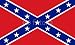 Wallmonkeys Peel and Stick Wall Decals - Südstaaten Konföderierte Fahne Confederate States Flag - Removable Graphic
