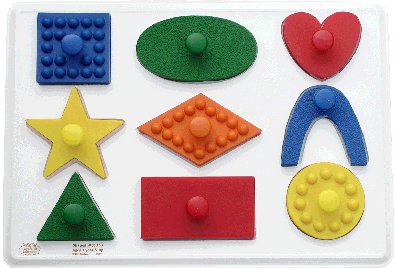 Childrens Toyshop  Toys : LAyers of Learning Puzzles---Texture/Shapes/Colors