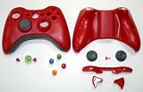 Red Xbox 360 Controller Replacement Shell w/ Full Button Set