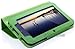 TabSuit PU Leather Case for 7'' A10 Tablet / 7'' Touch Screen Computer [By TabletExpress] (Green)