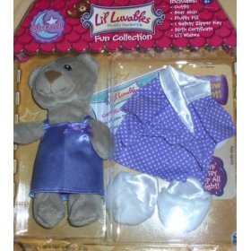 Lil Luvables Fluffy Factory - SLEEPOVER Outfit & Skin