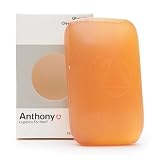 Anthony Logistics for Men Glycerin Cleansing Bar, All Skin Types, Citrus 5.5 oz (155 g)