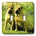 Dogs Chinese SharPei - Chinese SharPei - Light Switch Covers - double toggle switch