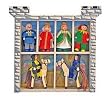 MELISSA & DOUG DELUXE CASTLE DOLLS PLAYSET