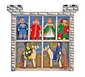 Melissa & Doug Deluxe Castle Dolls Playset