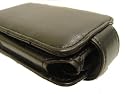 DURAGADGET Flip Top Leder Case + Clip für Palm Treo 680 750 750v
