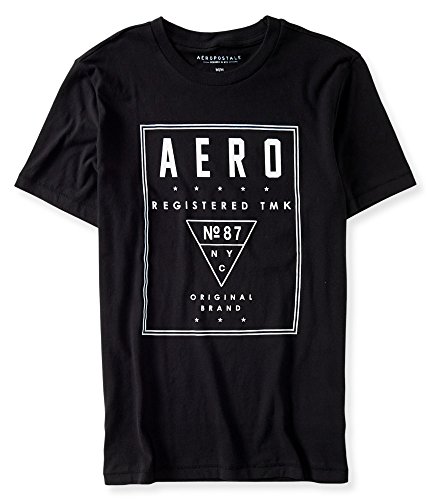 Aeropostale Men's Aero Shape Logo Graphic T Shirt
