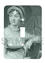Jane Austen - Glow in the Dark Light Switch Plate