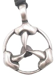3 Psychedelic Magic Mushrooms Pewter Pendant Necklace