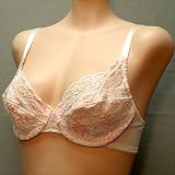 Orlfa $69 Pink Floral Full Coverage Maternity Bra #7851 sz 32A 32B 34A 34B 34C 36A