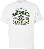 San Jose Sabercats Arena Bowl XXI Champions T-Shirt - Large