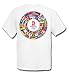 Beijing 08 Circle of Flags Short-Sleeve T-shirt (White, Small)