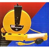 Buy 40 Ft Retractable Cord Reel W 13 Wt Trouble Light - UL by Licota