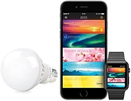 Elgato Avea Bulb, Dynamic Mood Light - for iPhone, iPad, Apple Watch or Android-Smartphone, Bluetooth Low Energy, 7 W LED, E27