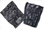 Black Leather BIKER'S GLOVES Large
