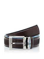 Piquadro Cinturón (Marrón / Cielo)