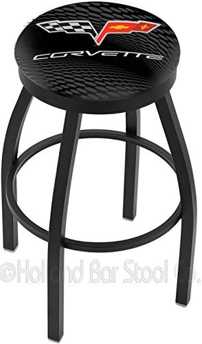 Contessa 30" Bar Stool with Stainless Steel finish, Allante Burgundy fabric seat, and 360 degree swivel by Holland Bar Stool Company