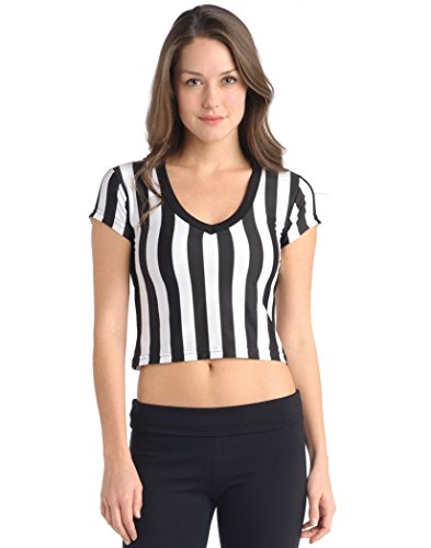 Juniors Referee Crop Top