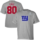 Victor Cruz New York Giants Super Bowl XLVI Reebok Player T-shirt