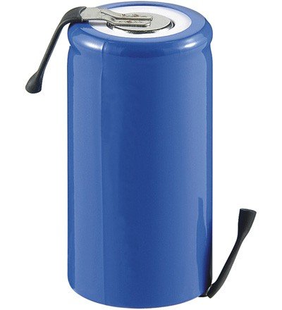 Wentronic L&ouml;tfahne NiCd Akku (SUB-C 1, 1800 mAh, Flattop)