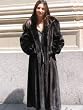 ELEGANT NEW RANCH MINK FUR COAT sz10 #20003