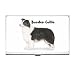 Border Collie Business Card Holder Case