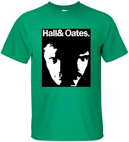 SKNO Men's Hall &amp; Oates ComfortSoft Round Neck T-Shirt green XL