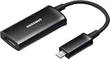 Samsung Original HDMI-Adapterkabel EPL-3FHUBEGSTD (kompatibel mit Galaxy S3 / S3 LTE) in schwarz