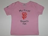 SAN FRANCISCO GIANTS Infant (100% cotton) "My First Tee" Pink T-SHIRT
