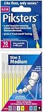 Piksters - For Cleaning Between Teeth-size 3 (Yellow)- 10pk