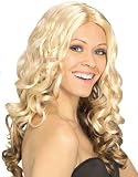 Sexy Adult Womens Long Blonde Fairytale Goldilocks Wig