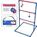 Kansas Jayhawks Two Stand Tailgate Golf Game Set - NCAA College Athletics