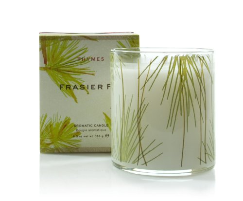 Thymes Poured Candle, Frasier Fir, 6.5-Ounce Jar