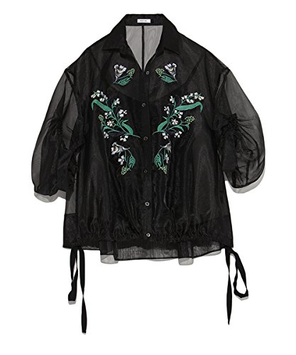 (フレイ アイディー)FRAY I.D エンブロイダリードレスシャツ